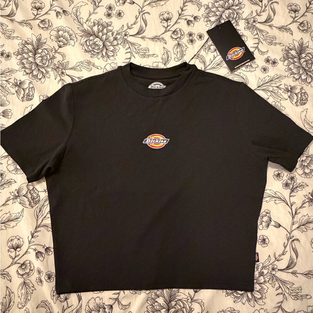 Dickies Black Crop T-Shirt
